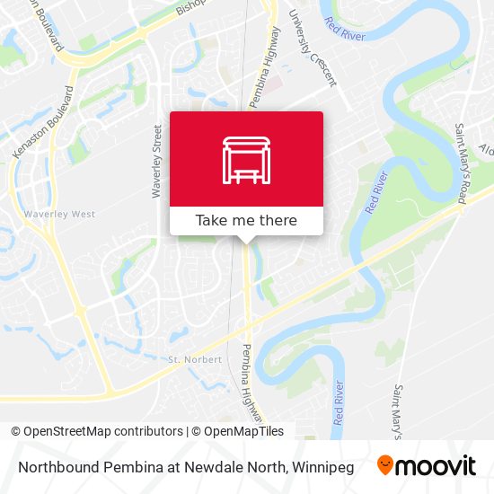 Northbound Pembina at Newdale North plan