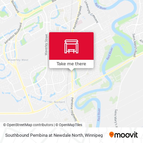 Southbound Pembina at Newdale North plan