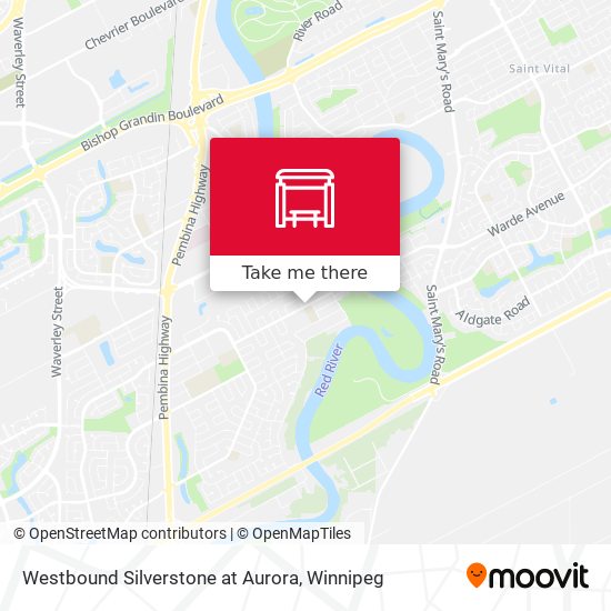 Westbound Silverstone at Aurora plan