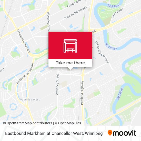 Eastbound Markham at Chancellor West plan