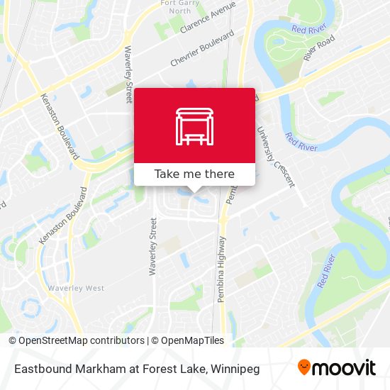 Eastbound Markham at Forest Lake plan