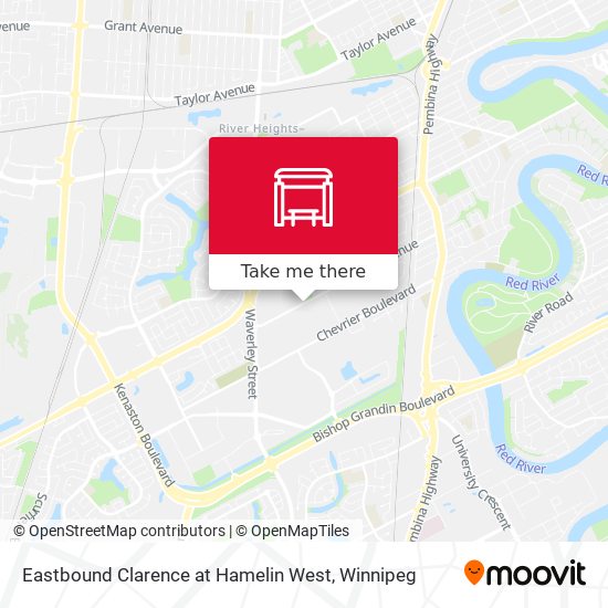 Eastbound Clarence at Hamelin West plan