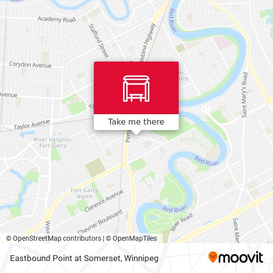 Eastbound Point at Somerset map