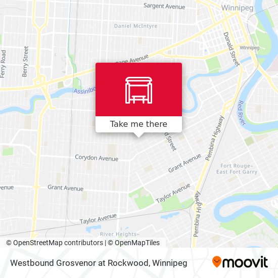 Westbound Grosvenor at Rockwood plan