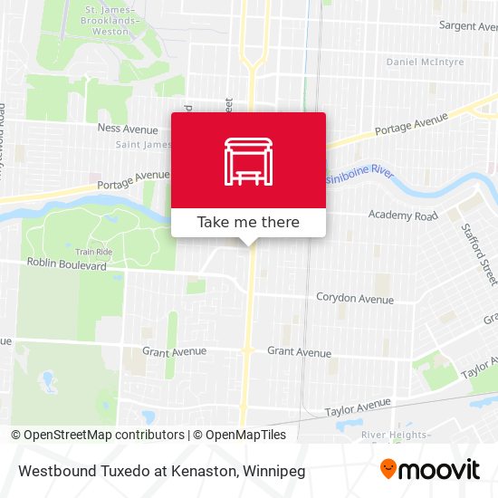 Westbound Tuxedo at Kenaston plan