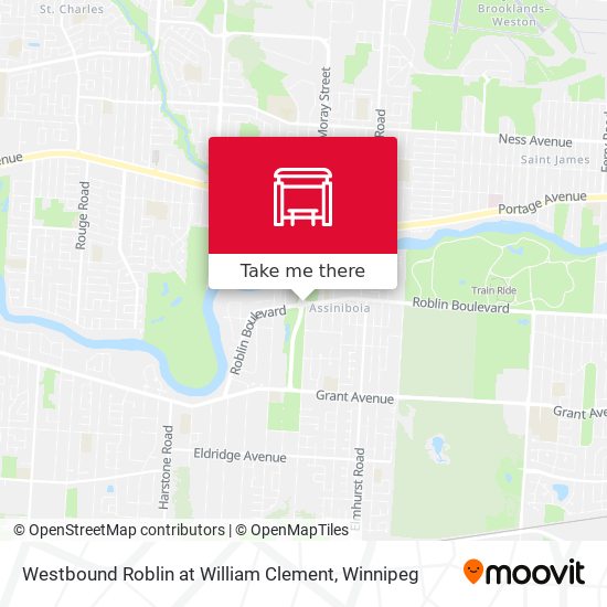 Westbound Roblin at William Clement plan