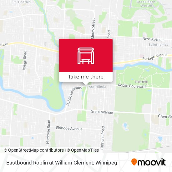 Eastbound Roblin at William Clement plan