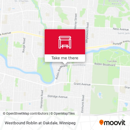 Westbound Roblin at Oakdale plan