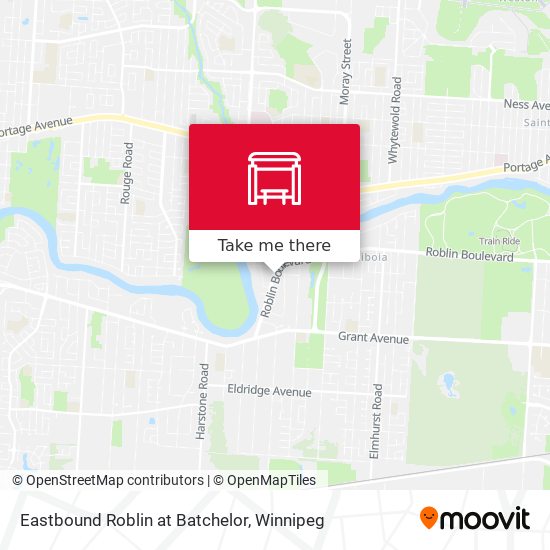 Eastbound Roblin at Batchelor plan