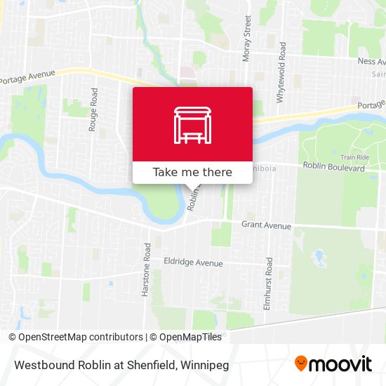 Westbound Roblin at Shenfield plan