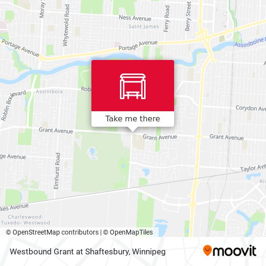 Westbound Grant at Shaftesbury plan