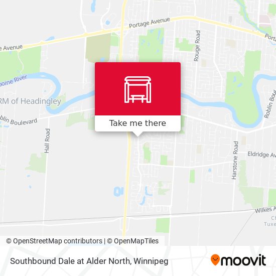 Southbound Dale at Alder North plan
