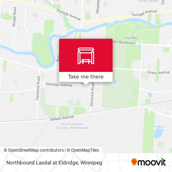 Northbound Laxdal at Eldridge plan