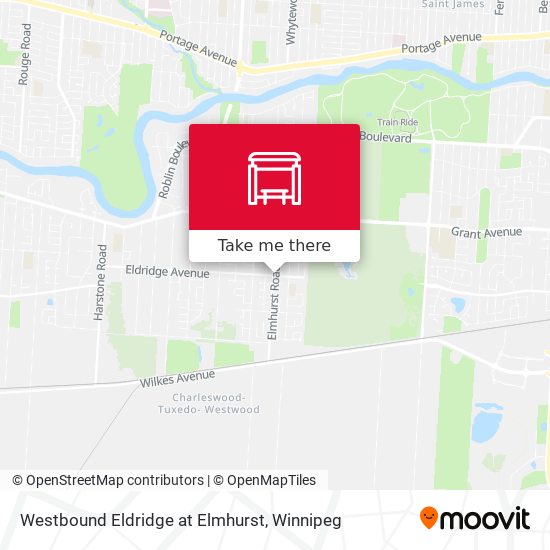 Westbound Eldridge at Elmhurst plan