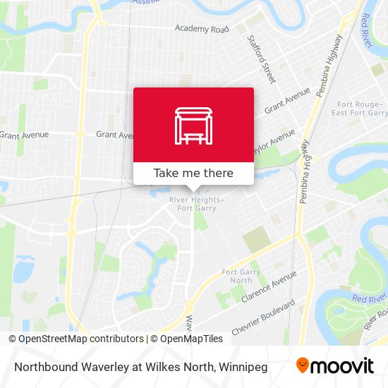 Northbound Waverley at Wilkes North plan
