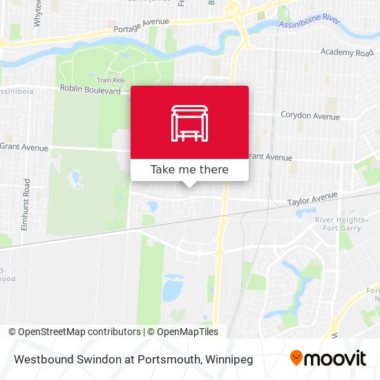 Westbound Swindon at Portsmouth plan