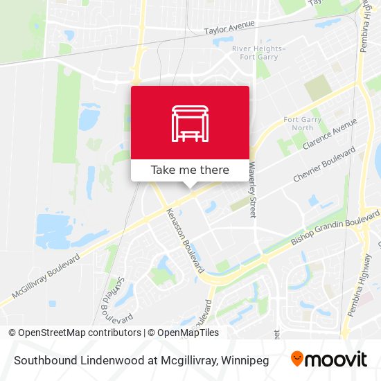 Southbound Lindenwood at Mcgillivray plan