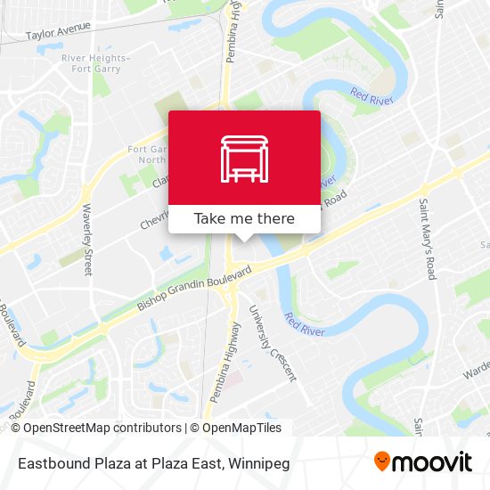 Eastbound Plaza at Plaza East plan