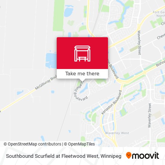 Southbound Scurfield at Fleetwood West plan