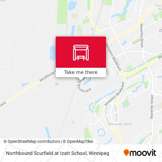 Northbound Scurfield at Izatt School plan