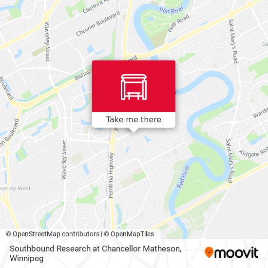 Southbound Research at Chancellor Matheson map