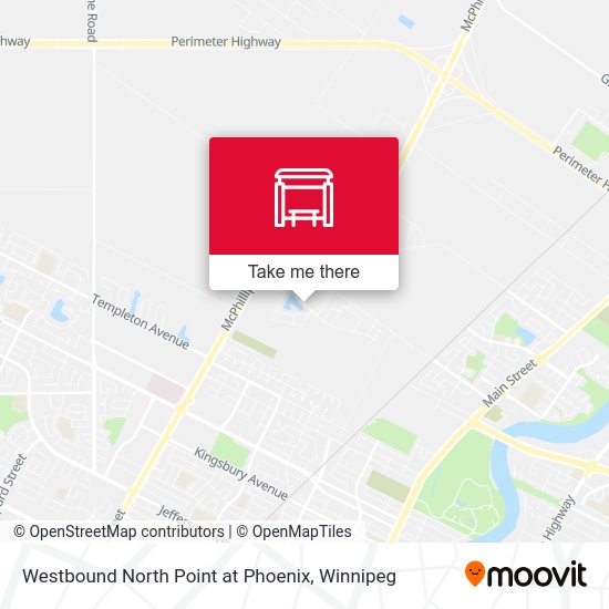 Westbound North Point at Phoenix map
