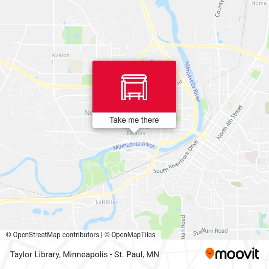 Taylor Library map