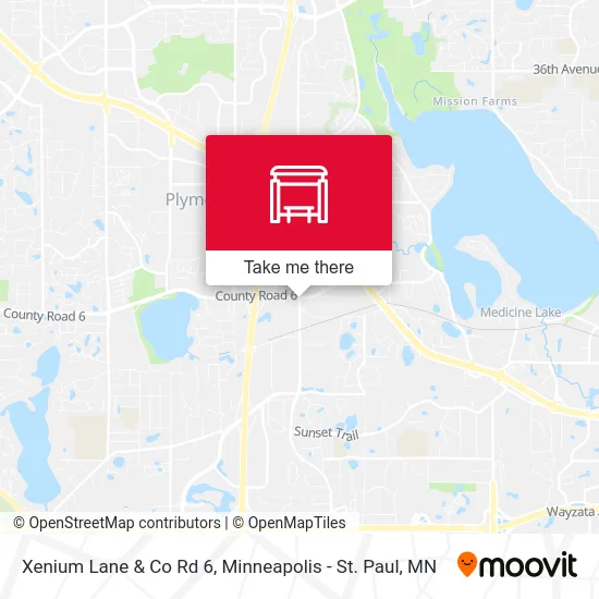 Xenium Lane & Co Rd 6 map