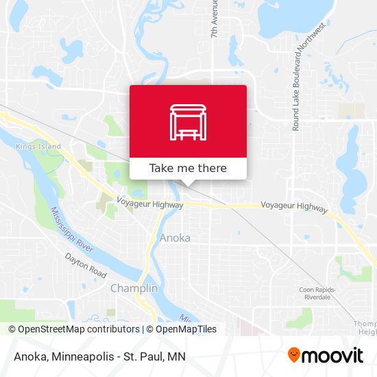 Anoka map