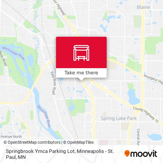 Springbrook Ymca Parking Lot map