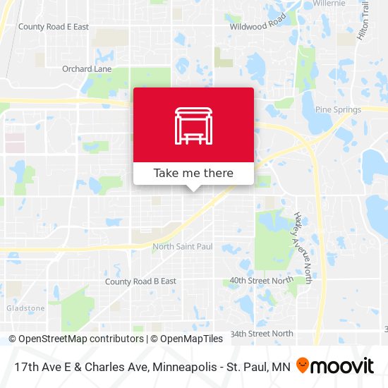 Mapa de 17th Ave E & Charles Ave