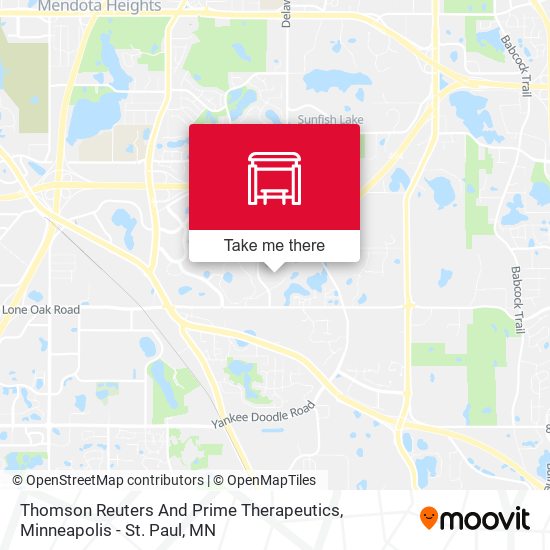 Mapa de Thomson Reuters And Prime Therapeutics
