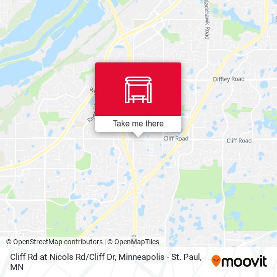 Mapa de Cliff Rd at Nicols Rd/Cliff Dr