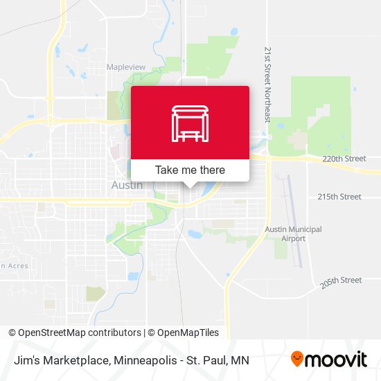 Jim's Marketplace map