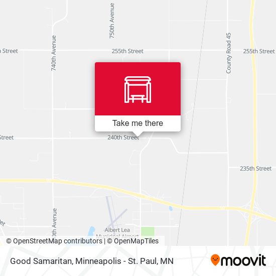 Good Samaritan map