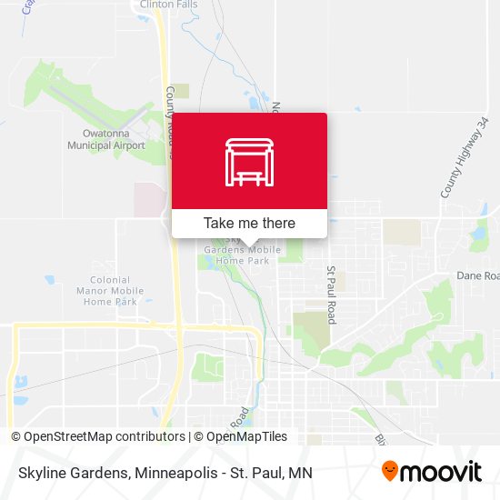Skyline Gardens map