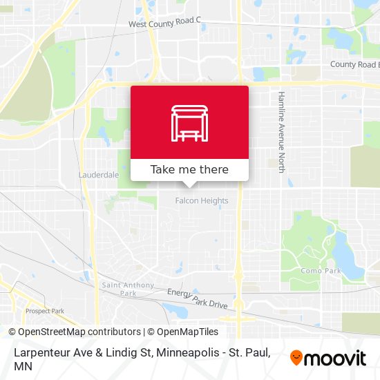 Mapa de Larpenteur Ave & Lindig St