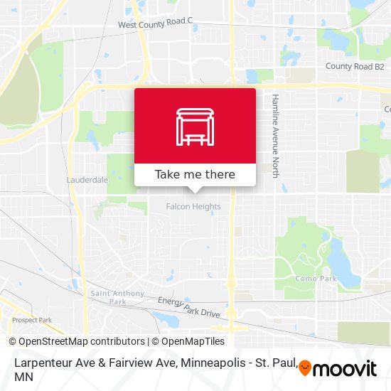 Mapa de Larpenteur Ave & Fairview Ave