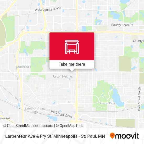Mapa de Larpenteur Ave & Fry St