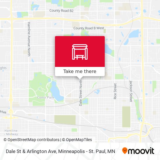 Mapa de Dale St & Arlington Ave