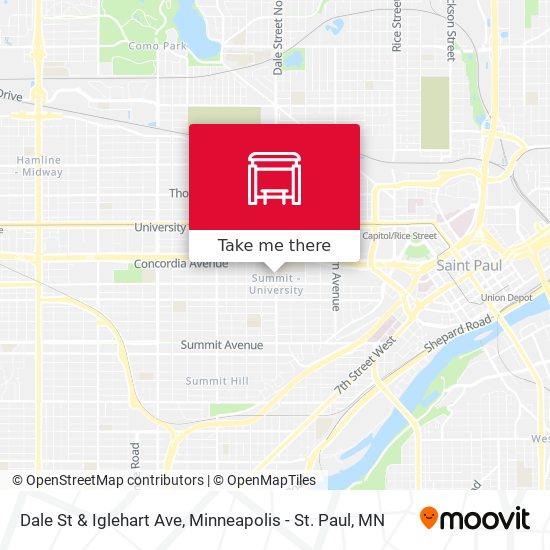Mapa de Dale St & Iglehart Ave