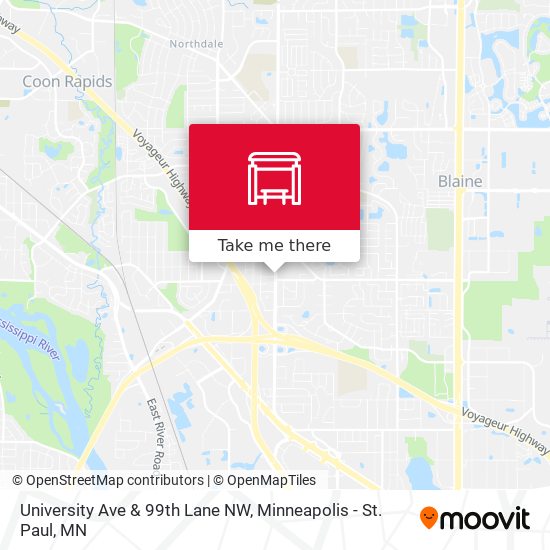 Mapa de University Ave & 99th Lane NW