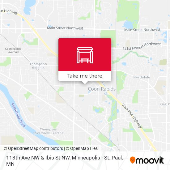Mapa de 113th Ave NW & Ibis St NW