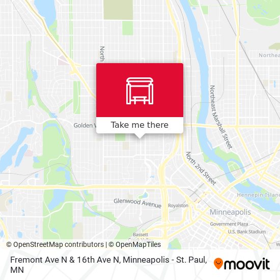 Fremont Ave N & 16th Ave N map