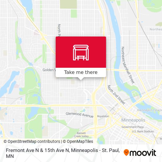 Fremont Ave N & 15th Ave N map