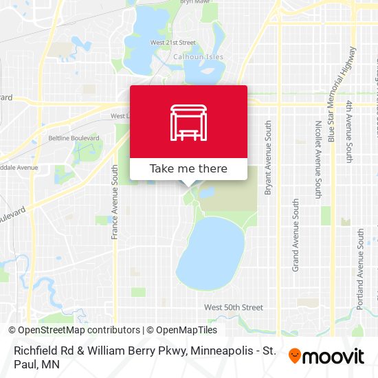 Mapa de Richfield Rd & William Berry Pkwy