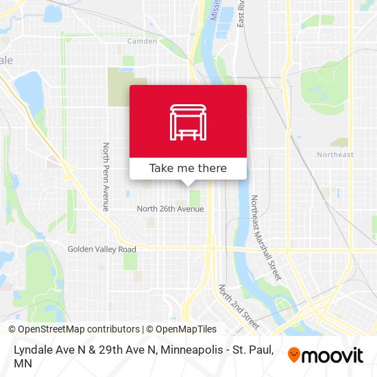 Mapa de Lyndale Ave N & 29th Ave N