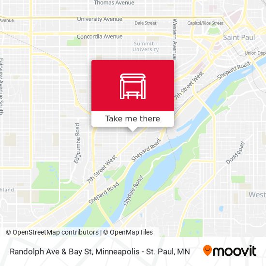 Mapa de Randolph Ave & Bay St