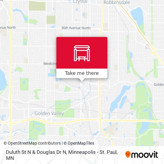 Mapa de Duluth St N & Douglas Dr N