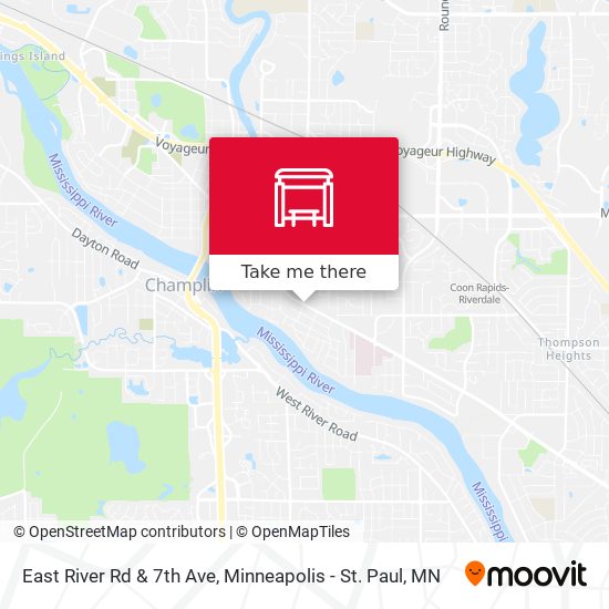 Mapa de East River Rd & 7th Ave